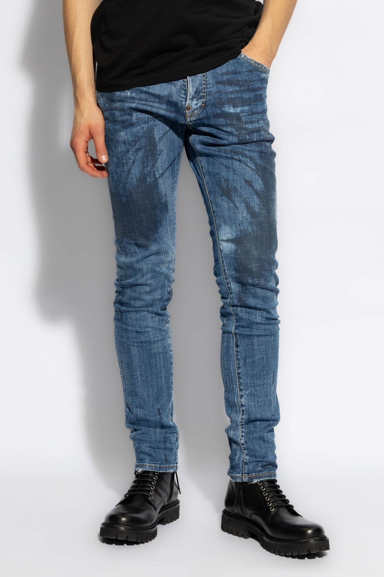 SchaferandweinerShops Canada - Blue 'Cool Guy' jeans SchaferandweinerShops Canada - Blue 'Cool Guy' jeans
